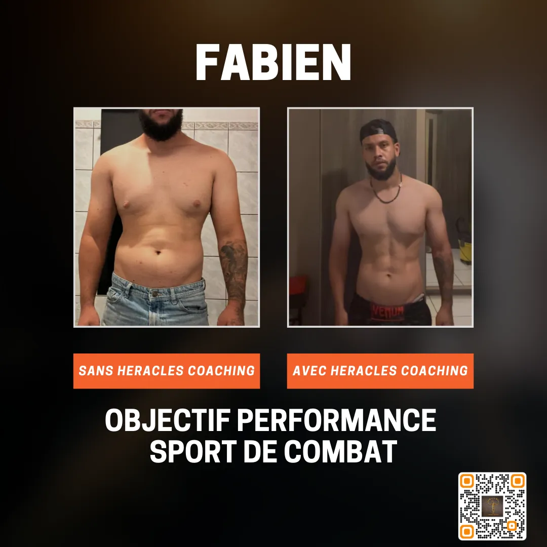 Transformation Fabien - Performance Sport de Combat