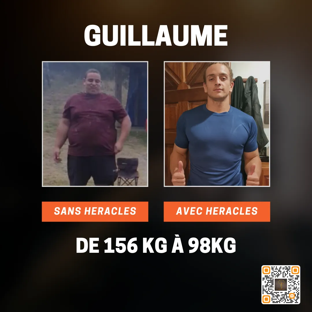 Transformation Guillaume - 58 kg perdus